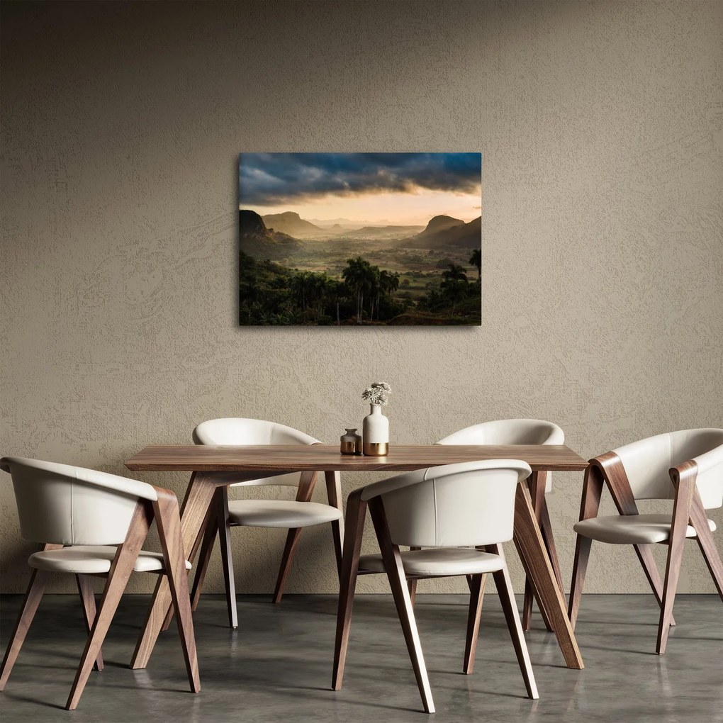 Obraz - Kubánske vrcholky (70x50 cm)