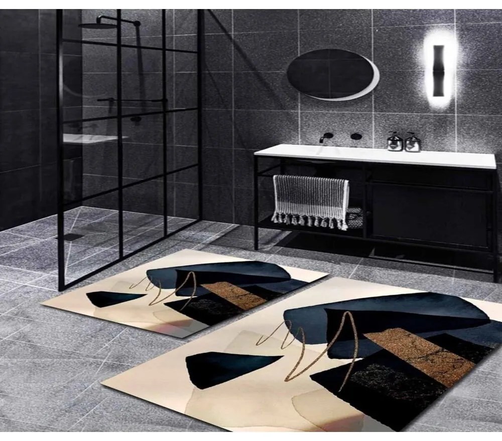 Kúpeľňové predložky v súprave 2 ks 60x100 cm Art Modern – Mila Home