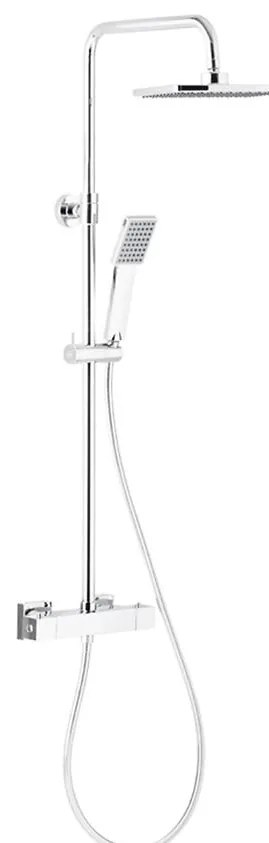Logon Sprchový systém s funkciou dažďovej sprchy s termostatickým miešačom