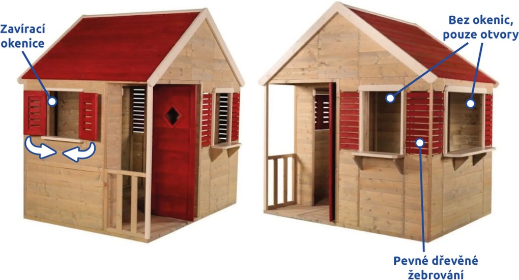 Marimex | Detský drevený domček Marimex Letná vila | 11640423