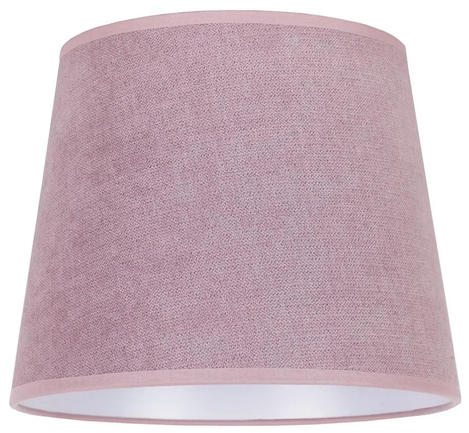 Duolla - Tienidlo k stolnej lampe CLASSIC M E27 pr. 24 cm ružová DU87299