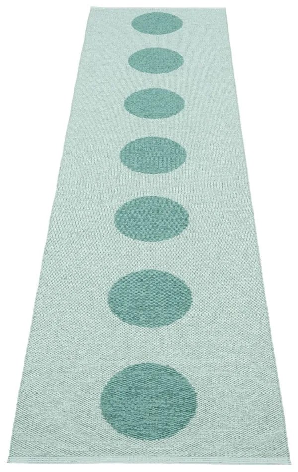 Tyrkysový vnútorný a vonkajší behúň 70x280 cm Vera Pop Jade – Pappelina