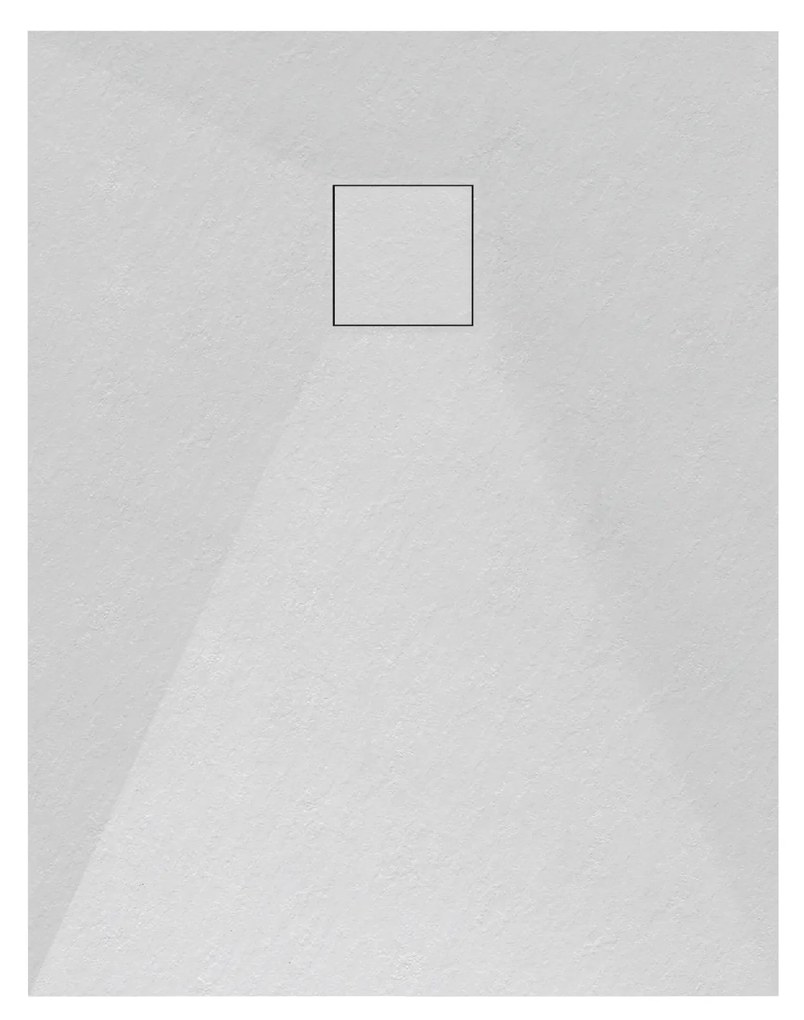 Erga Oldaf, SMC obdĺžniková sprchová vanička 70 x 120 cm, biela matná, ERG-GMA-OL-70120