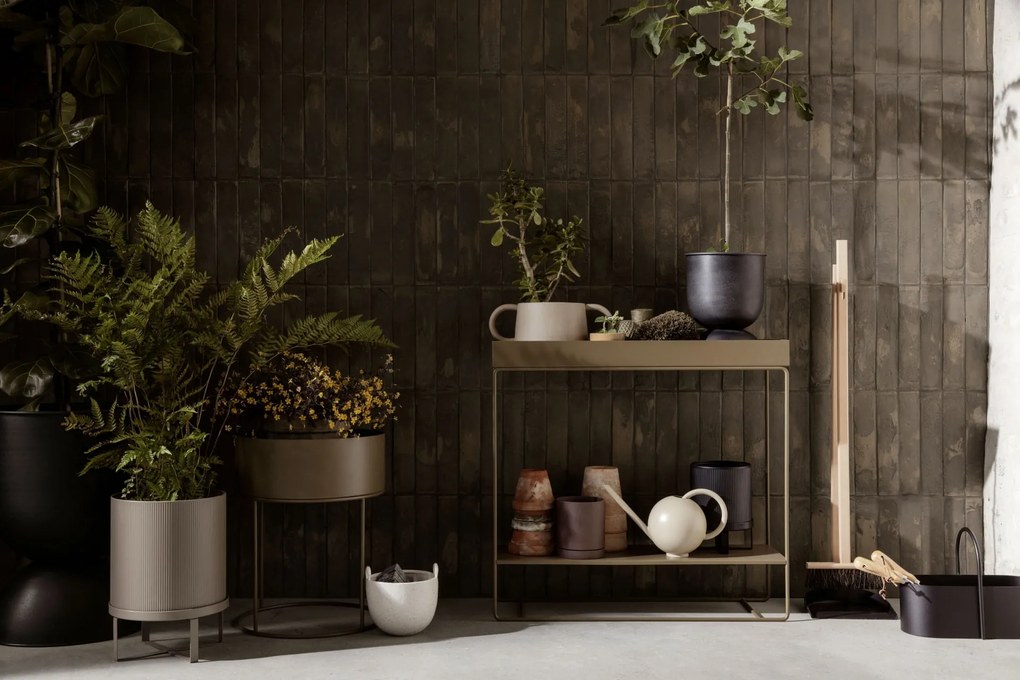 Ferm Living Truhlík na rastliny Plant Box Two-Tier cashmere