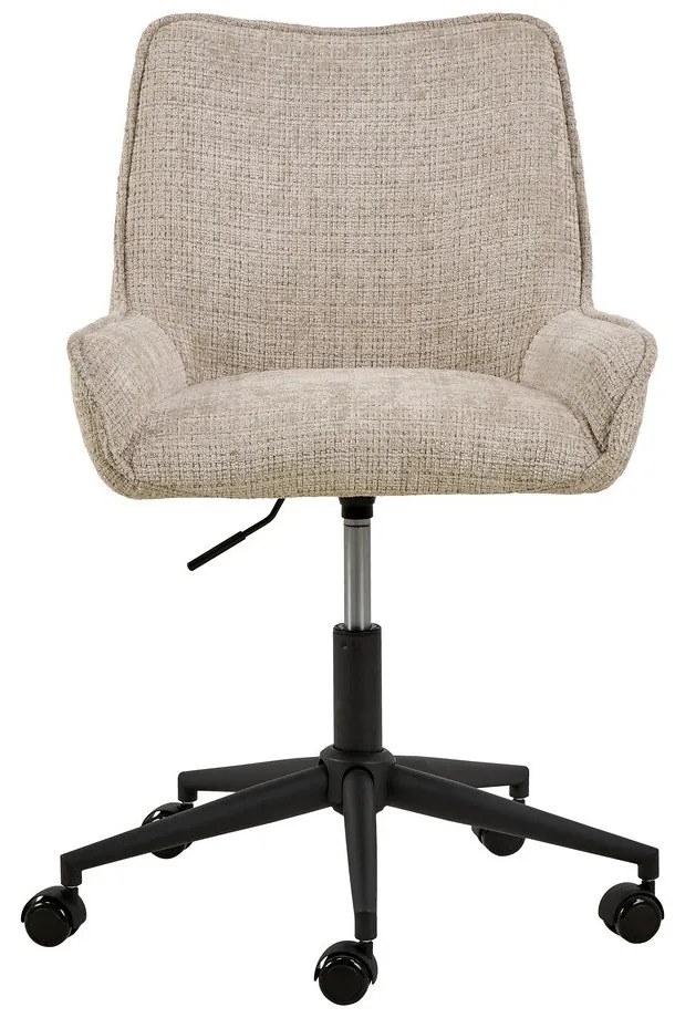 Béžová kancelárska stolička Eddie – Actona