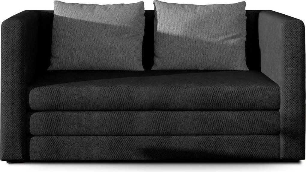 XXXLutz ROZKLADACIA POHOVKA, textil, sivá, čierna MID.YOU - Sedačky - 00000L003608