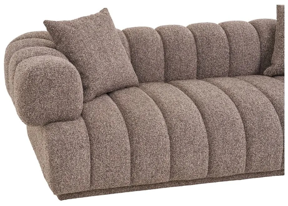 Hnedá pohovka 226 cm Aurora – House Nordic