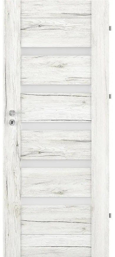 Dvere vnútorné PRESTIGE PY 02 70P dub snežný