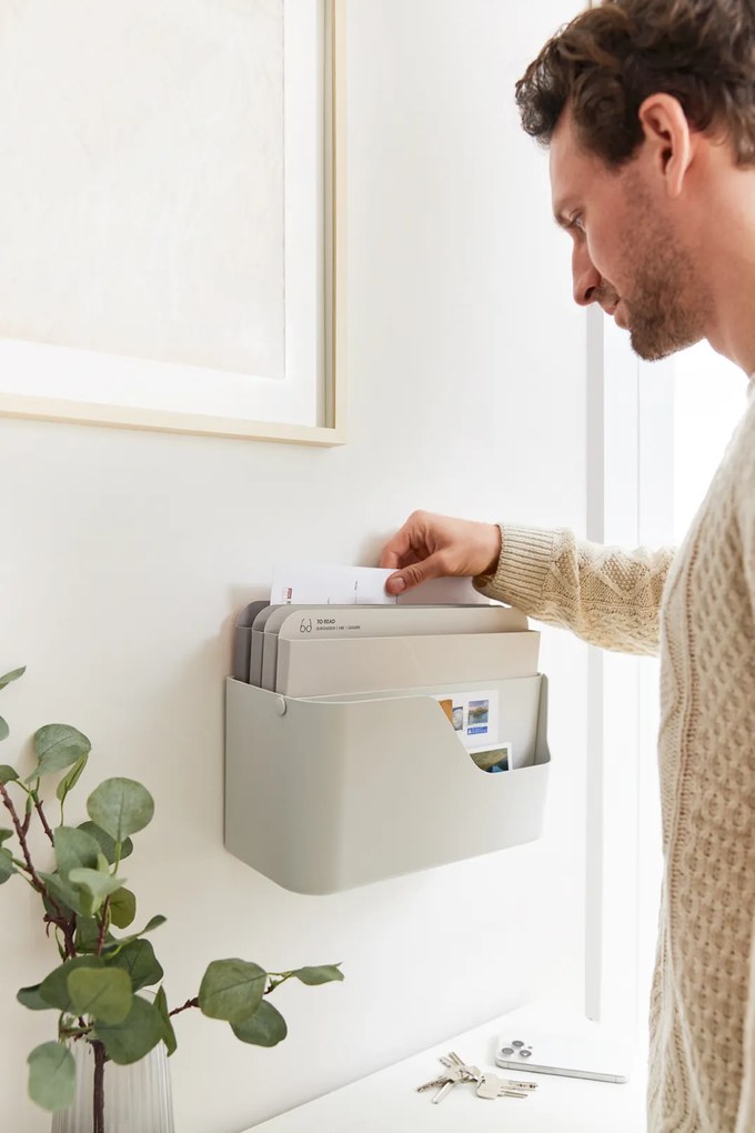 Rotho Organizér na dokumenty a prichádzajúcu poštu, myPAPER ORGANIZÉR - biely