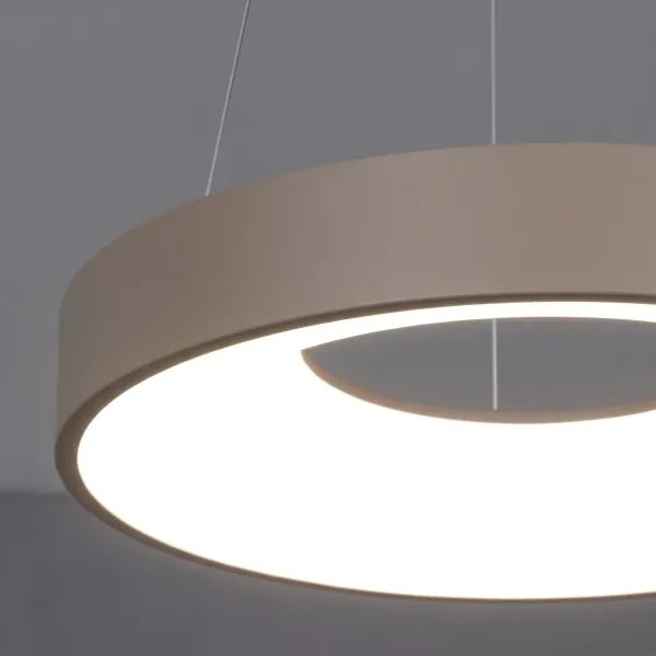 BRILAGI - LED stmievateľný luster na lanku FALCON II LED/67W/230V pr. 40 cm béžová + diaľkové ovládanie