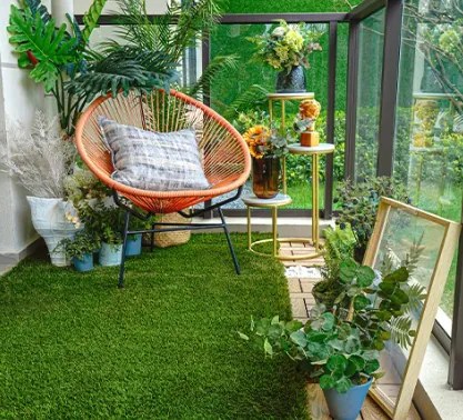 Koberec umelá tráva 2 m x 5 m hrúbka 20 mm