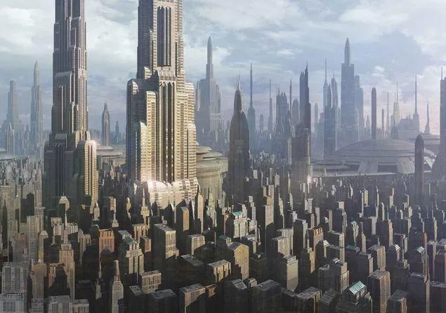 MANUFACTURER -  Fototapeta  Star Wars - City Coruscant