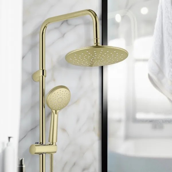 WENKO 26182100 - Sprchový systém YOUNG LINE 101 cm zlatý