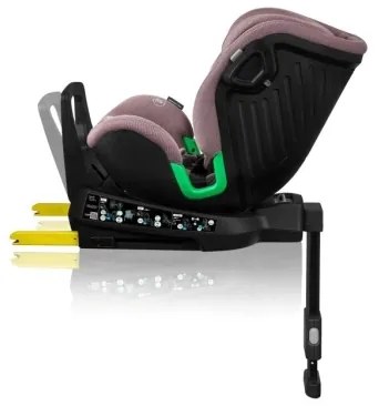 Lionelo - Autosedačka s otočnou základňou HARMONY i-Size 40-150 cm ružová