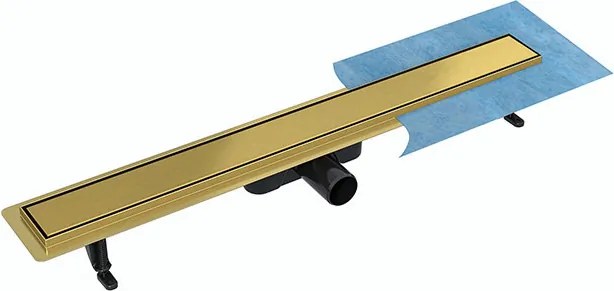 Besco Odtokový žľab VIRGO GOLD DUO 70 2-in-1 (farba:zlatá)