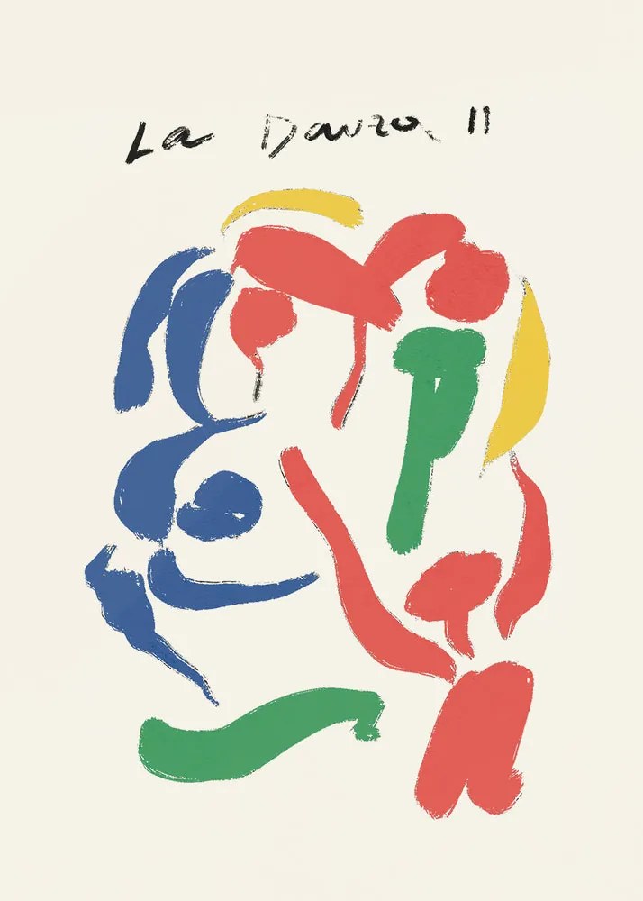 Moikka Plagát La Danza II by Lucrecia Rey Caro A4 (21x27)