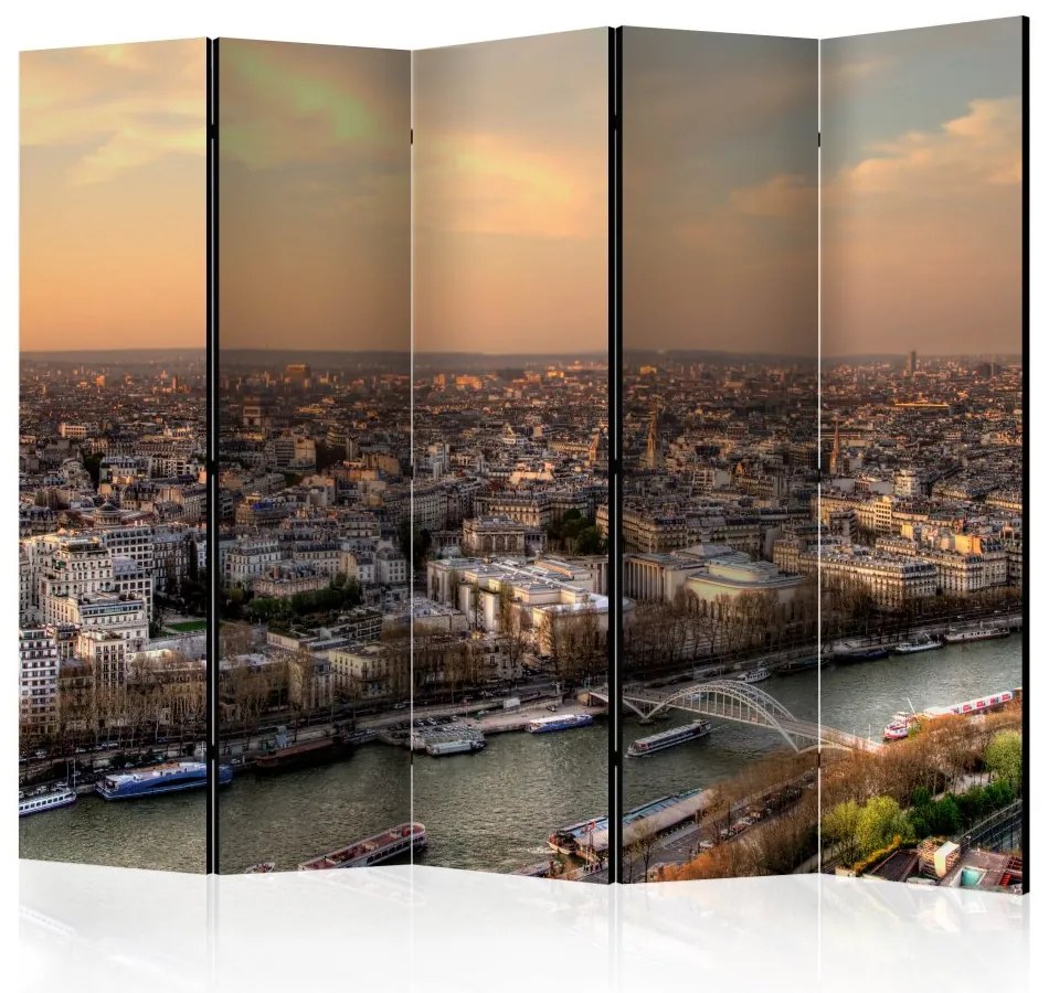 Artgeist Paraván - Barges on the Seine II [Room Dividers]