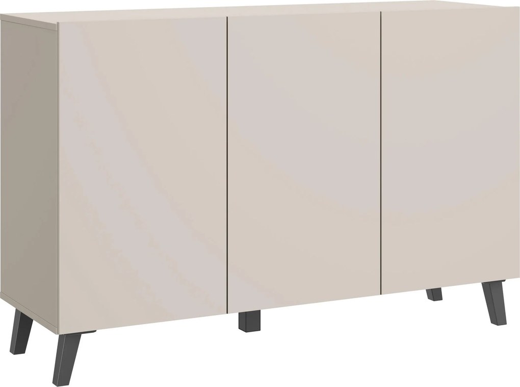 XXXLutz ŠIROKÁ KOMODA, béžová, kašmírová, 120/76/39 cm P & B - Online Only drobný nábytok - 002778008303