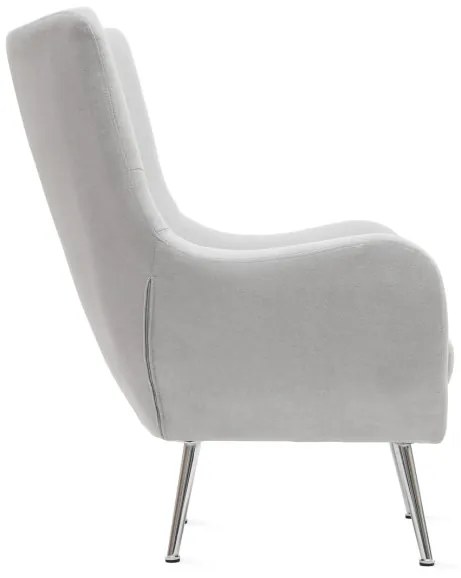 Kreslo SAMMAS svetlosivé ALL 838236