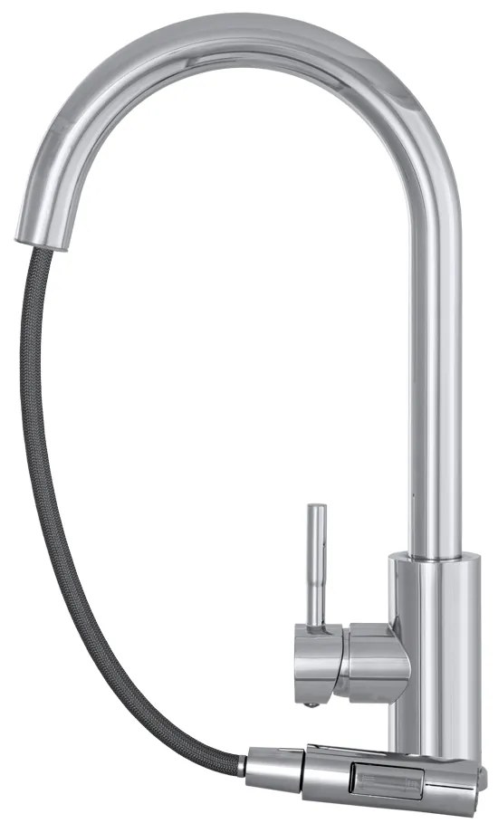Gamma Taru Slim, vysoká drezová batéria h-400, chrómová, GMA-BTS-CH