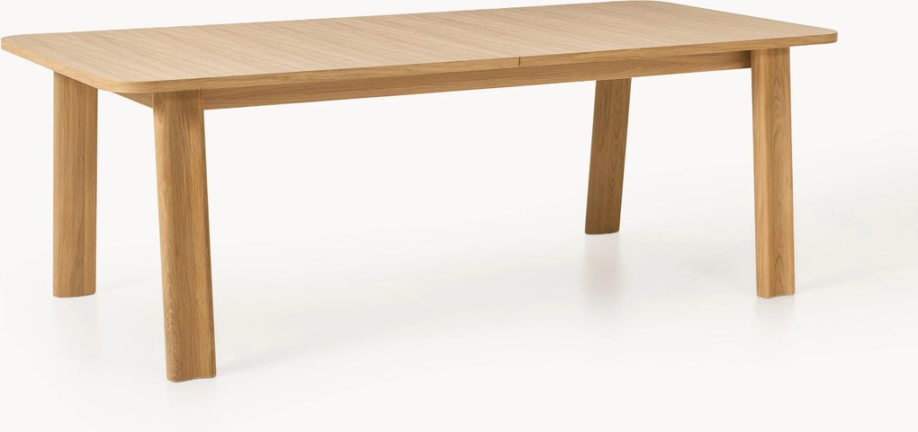 Rozkladací jedálenský stôl Ember, rôzne veľkosti