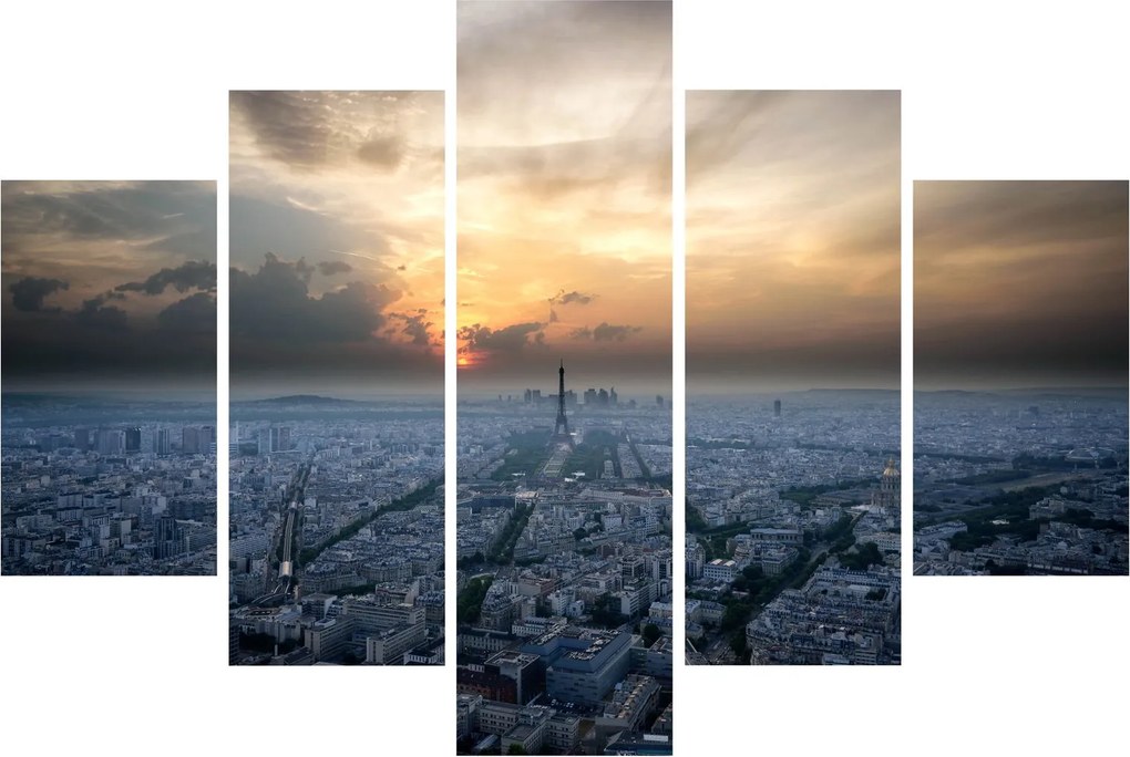 Obraz - Paríž z výšky (150x105 cm)