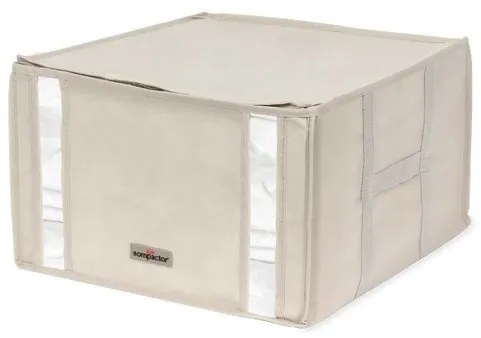 Úložný box s puzdrom Compactor Life, 125 l, béžová