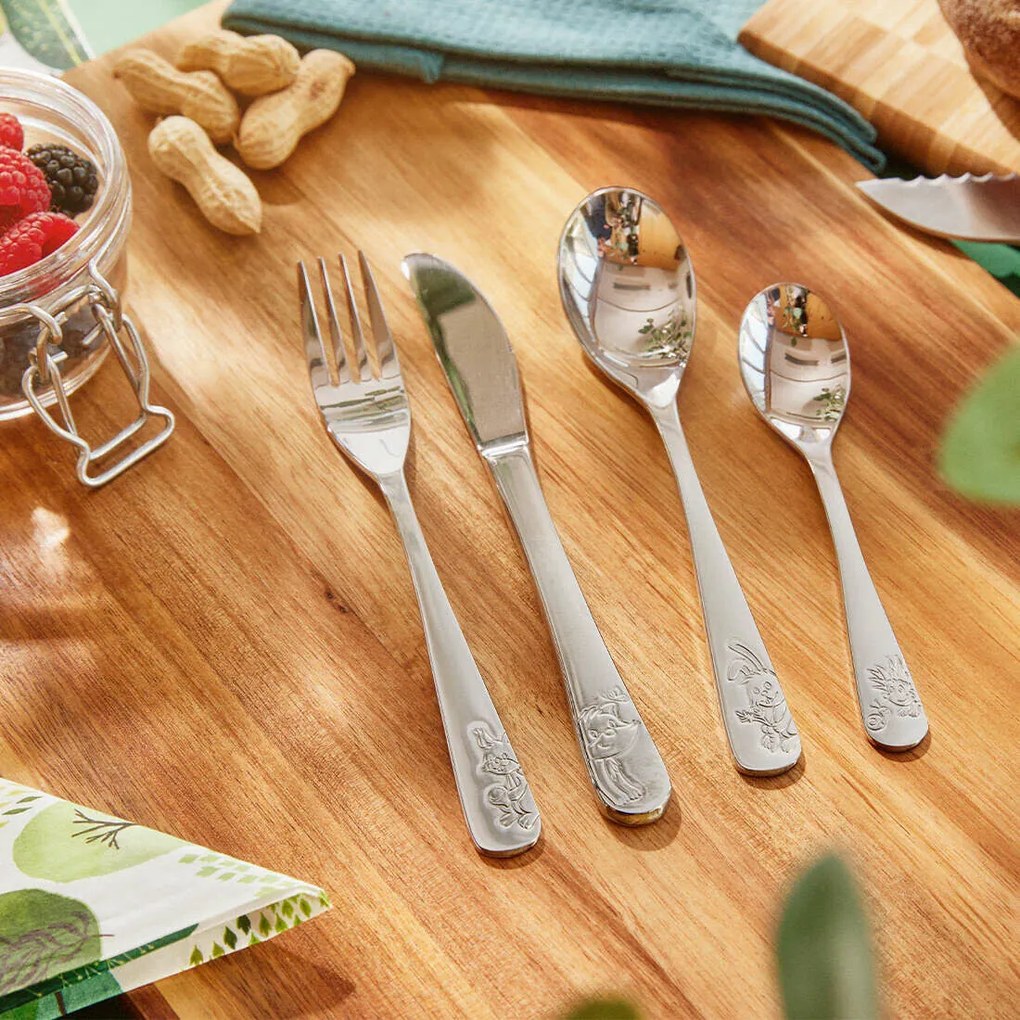 Amefa 4-dielna súprava detských príborov Forest Friends