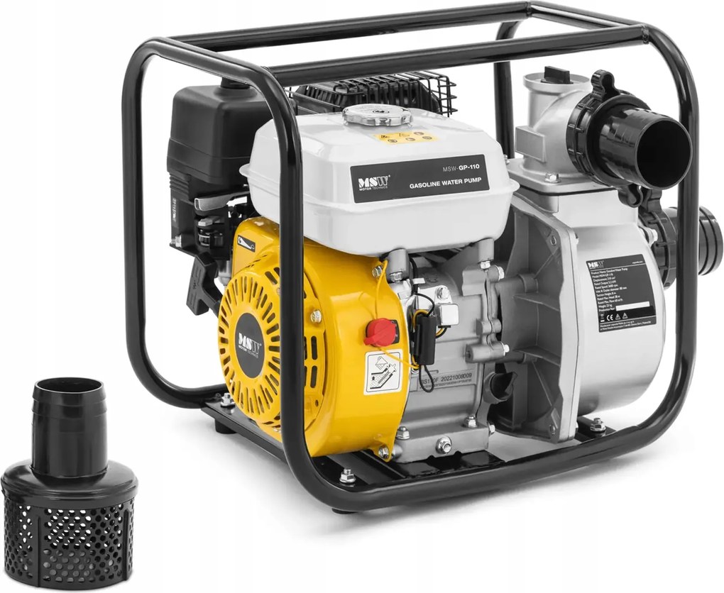 Benzínové Čerpadlo Na Špinavú Vodu 60 m3/h 7kM Msw
