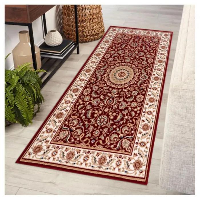 Vlnený kusový koberec Sultan bordó 240x340cm