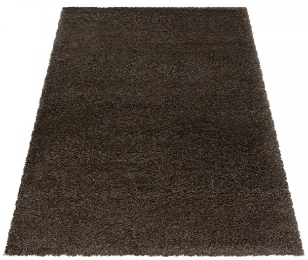 Koberec Fluffy Super Soft hnedý