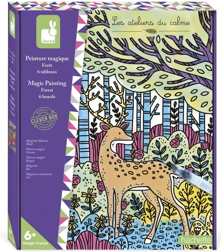 Detský ateliér maxi - magické maľovanie vodou - lesné zvieratá