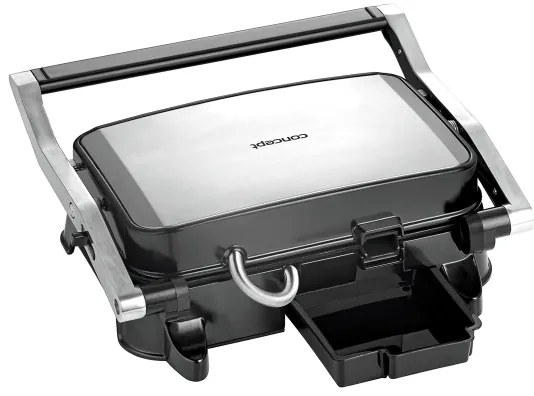 Concept ge2005 - Kontaktný gril 1500W/230V nerez/čierna