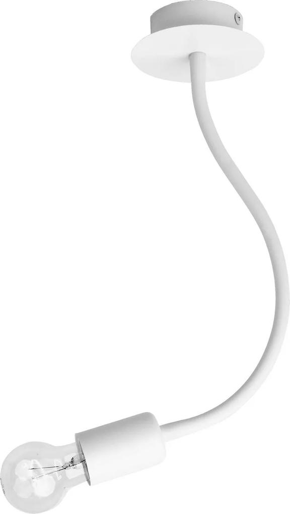 FLEXI | Flexibilné minimalistické stropné svietidlo Farba: Biela