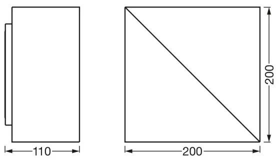 Ledvance - LED Stmievateľné nástenné svietidlo  SMART+ SWAN LED/23W/230V Wi-Fi