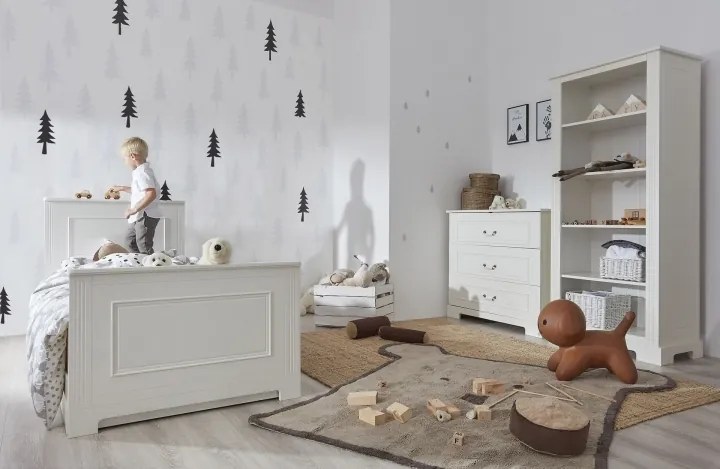 Bellamy Detská posteľ Ines (2 farby) Farba: Biela