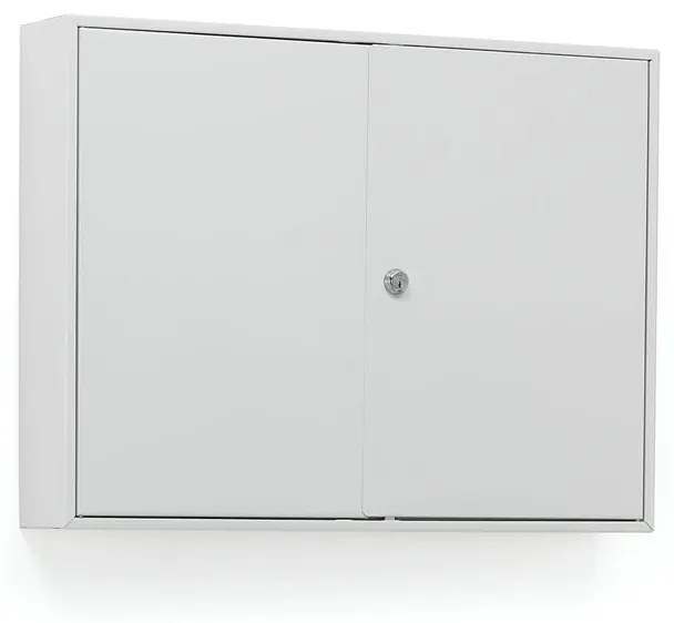 Skriňa na kľúče ROWLEY, 550x730x140 mm, 300 háčikov