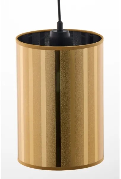 Jupiter 2090 - Luster na lanku CORTINA 1xE27/15W/230V zlatá/čierna