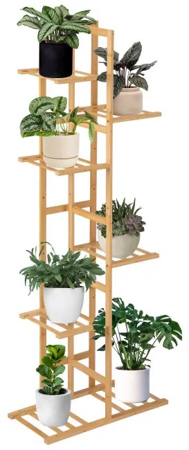 Stojan na kvety HERVEL bambusový