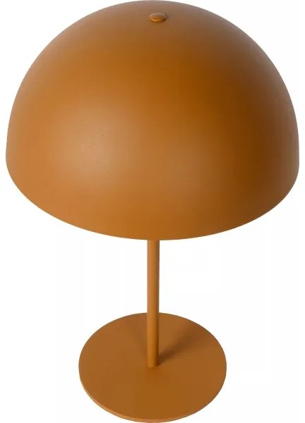 Lucide 45596/01/44 - Stolná lampa SIEMON 1xE14/25W/230V oranžová