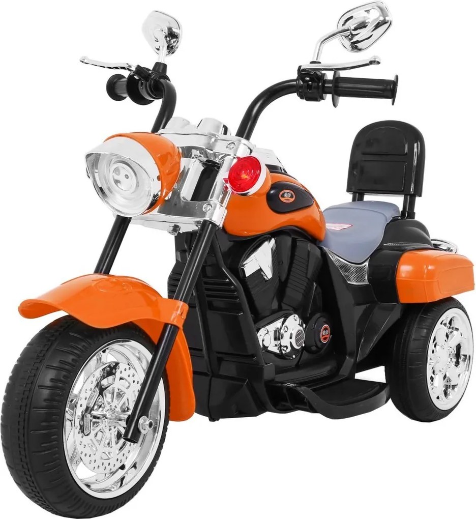 Ramiz Motorka Chopper NightBike oranžová