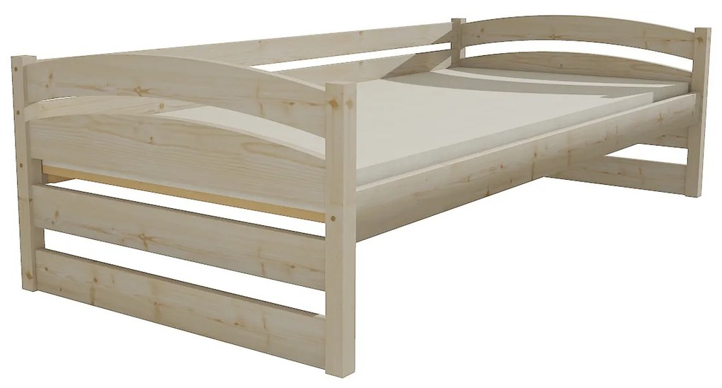 Detská posteľ Z MASÍVU 200x80 cm SO ZÁSUVKAMI - DP031