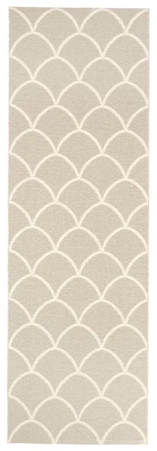 Krémový vnútorný a vonkajší behúň 70x225 cm Kotte Linen – Pappelina