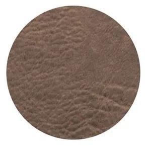ASA Selection Podtácky okrúhle VEGAN leather hnedé