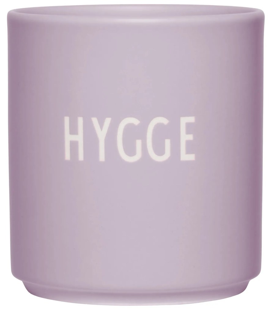 DESIGN LETTERS Porcelánový hrnček HYGGE Lavender 300 ml