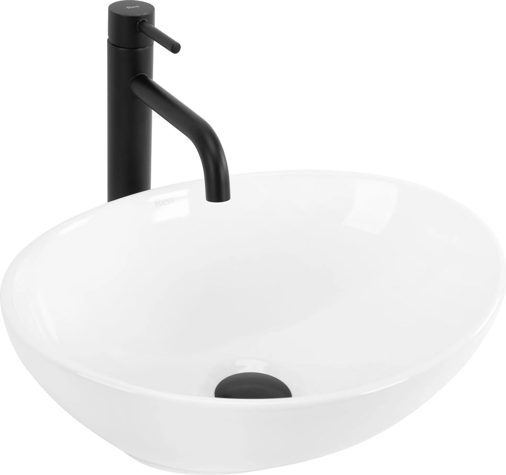 Rea Sofia, umývadlo na dosku 41x35 cm, biela, REA-U0133