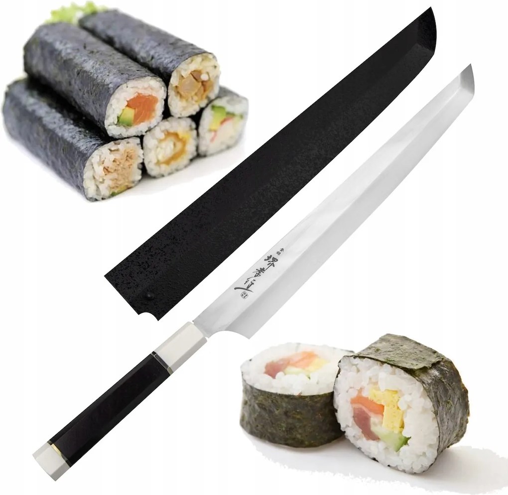Sakai Takayuki Ginryu Honyaki Sw Japonský nôž Sakimaru na filetovanie 30 cm