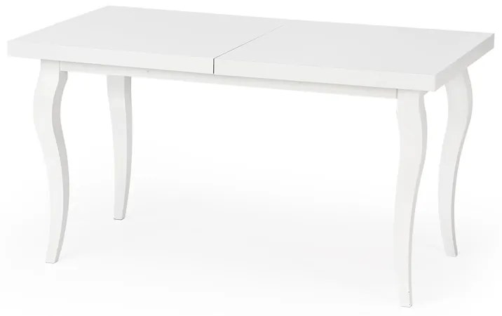 Rozkladací jedálenský stôl Mozart 160/240 - biela
