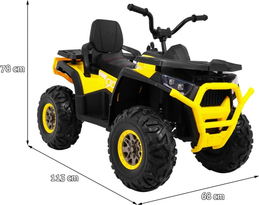 Ramiz Štvorkolka ATV Desert Žltá
