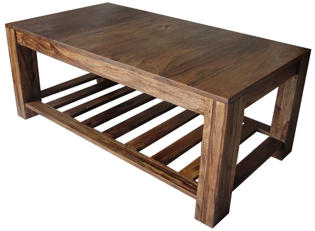 furniture-nabytek.cz - Drevený konferenčný stôl z masívu palisander 110x60x45